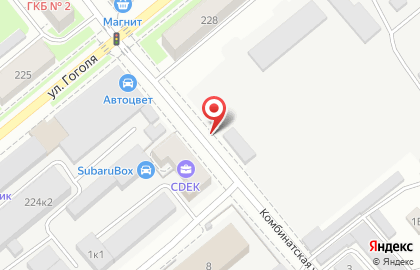 ООО ВентПром на Комбинатской улице на карте
