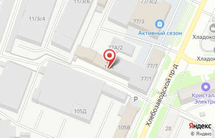 Professional в Хлебозаводском проезде на карте