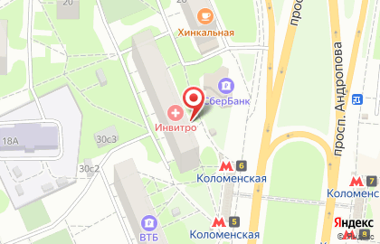 Магазин Белорусская лавка на проспекте Андропова на карте
