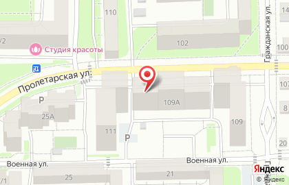 Аптека Тюменская на Пролетарской улице на карте