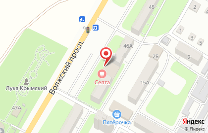 ФАРМВОЛГА на Волжском проспекте на карте