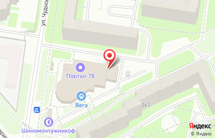 Стоматологическая клиника Орбита на проспекте Большевиков на карте