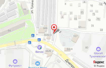 Автомагазин во Владивостоке на карте