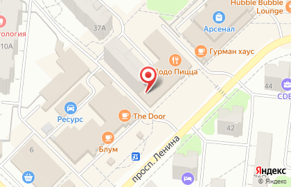Салон красоты Диво на проспекте Ленина на карте