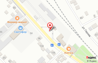 АЗС во Владикавказе на карте