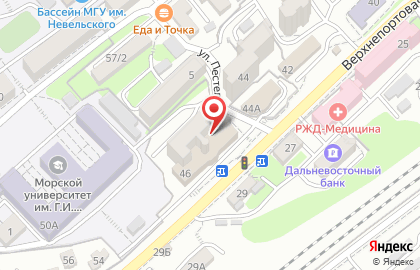 Банкомат Банк ВТБ24, филиал в г. Владивостоке в Фрунзенском районе на карте