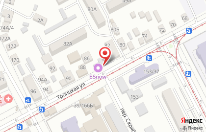 Автошкола Главная дорога на Троицкой улице на карте