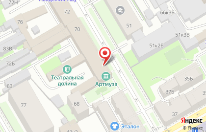 Школа танцев Сергея Шибанова на карте