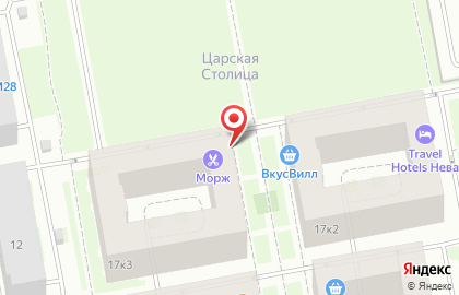 Мужская парикмахерская Морж на Кременчугской улице на карте