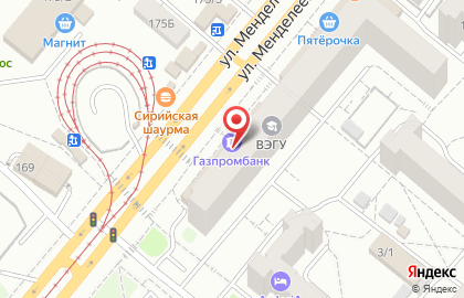 Банкомат Газпромбанк в Уфе на карте