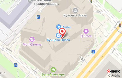 Макдоналдс на Молодёжной на карте