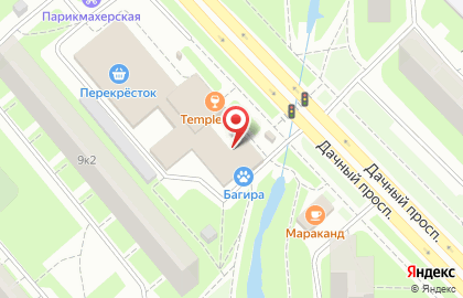 Центр медицинской оптики на проспекте Ветеранов на карте