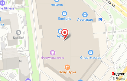 Центр аттракционов, симулирующих движение АвтоСим Новосибирск на карте