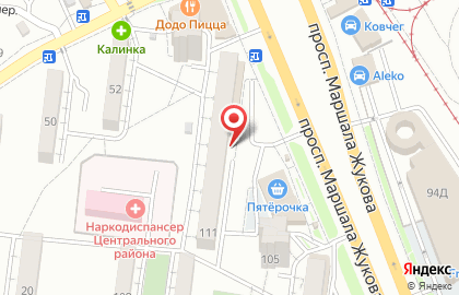 Магазин разливного пива Beer Fest в Дзержинском районе на карте