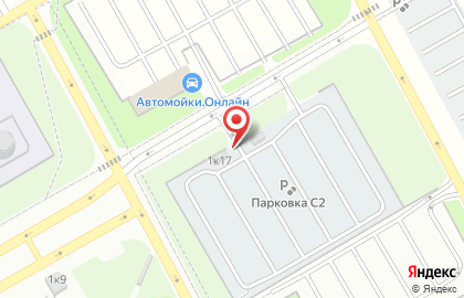 Автостоянка в Уфе на карте
