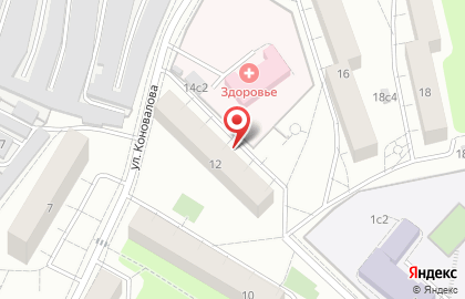 Магазин товаров для дома и дачи на ул. Коновалова, 12 на карте