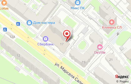 Марма-центр Доктора Муругана на улице Марселя Салимжанова на карте