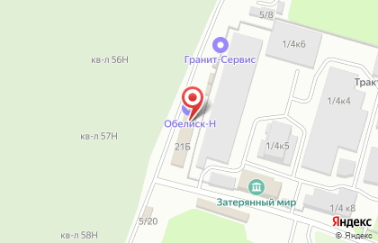 Компания Овак в Заельцовском районе на карте