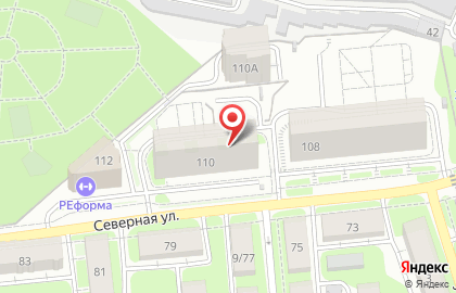 Релакс на Северной улице на карте