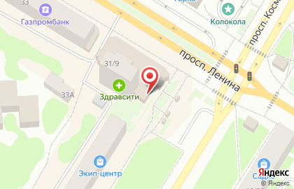 Кабинет аппаратного педикюра Здоровая стопа на карте
