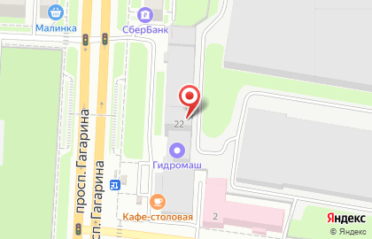 Журнал Автобизнес на проспекте Гагарина на карте