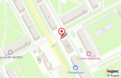 Киоск по продаже печатной продукции Роспечать в 3-м квартале, 10/1 киоск на карте