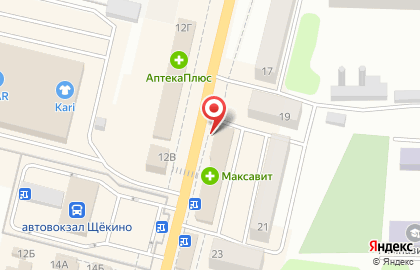 Аптечный пункт на Советской улице на карте