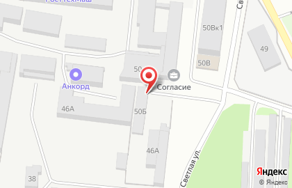 Торговая компания Lunda в Железнодорожном районе на карте