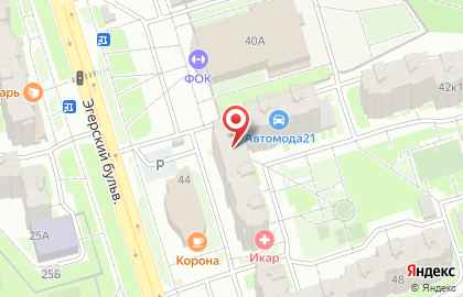 АВТОМОДА 21 на карте