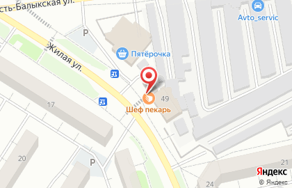 Супермаркет Перец в Ханты-Мансийске на карте
