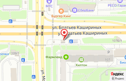Магазин молочной продукции Молочный фургончик на улице Молодогвардейцев на карте