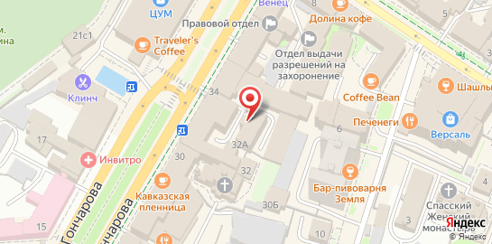 Сервисный центр Apple iMtech на улице Гончарова на карте