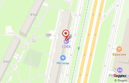 Торговый комплекс П20 на карте