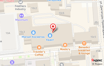 Шагал на улице Красной Армии на карте