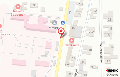 Аптека в Грозном на карте