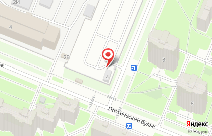 Автостоянка в Санкт-Петербурге на карте