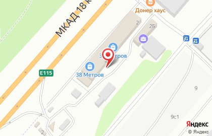 38М на Алма-Атинской на карте