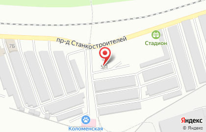 Спортивно-стрелковый комплекс на карте