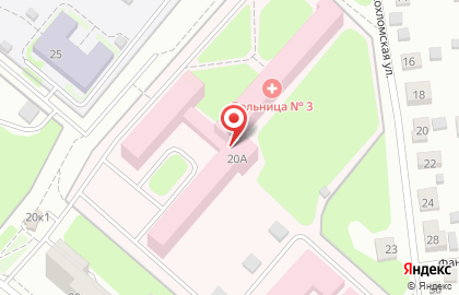 Приволжский окружной медицинский центр Клиническая больница №3 на улице Маршала Воронова на карте