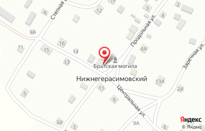 Нижнегерасимовский фельдшерско-акушерский пункт иловлинской центральной районной больницы на карте