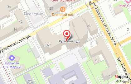 Банкомат Западно-Уральский банк на улице Николая Островского, 23 на карте