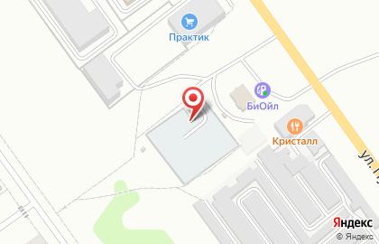 Автостоянка на ул. Пушкина, 107 на карте