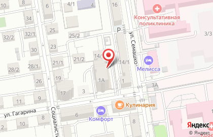 Банкомат МТС-БАНК на улице Гагарина на карте