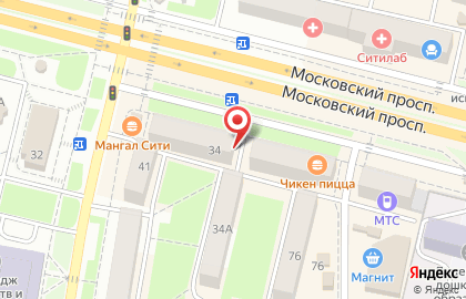 Центр семейной стоматологии на Московском проспекте на карте
