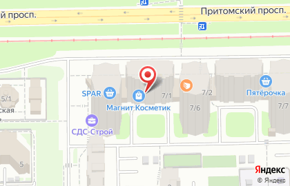 Новотранс на Притомском проспекте на карте