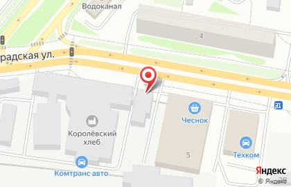 Банкомат Возрождение на Калининградской улице в Королёве на карте
