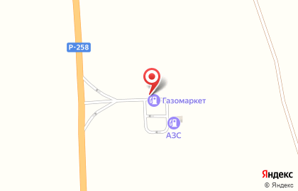 Газомаркет на Светлой улице на карте