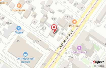 Магазин Сантехмастер в Октябрьском районе на карте