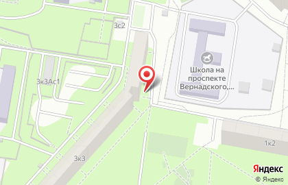 Объединенная диспетчерская служба Жилищник района Тропарево-Никулино на улице 26 Бакинских Комиссаров, 3 к 3 на карте