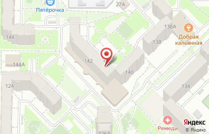Ресторан доставки удовольствий Фарфор на проспекте Победы на карте